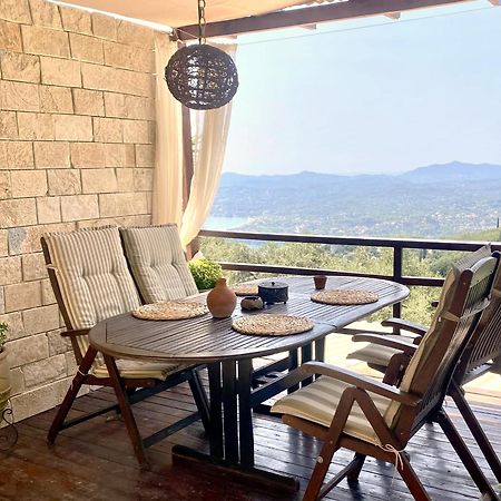 Lorantina Sea View Holiday House In Corfu - Near Barbati Beach Spartylas Luaran gambar
