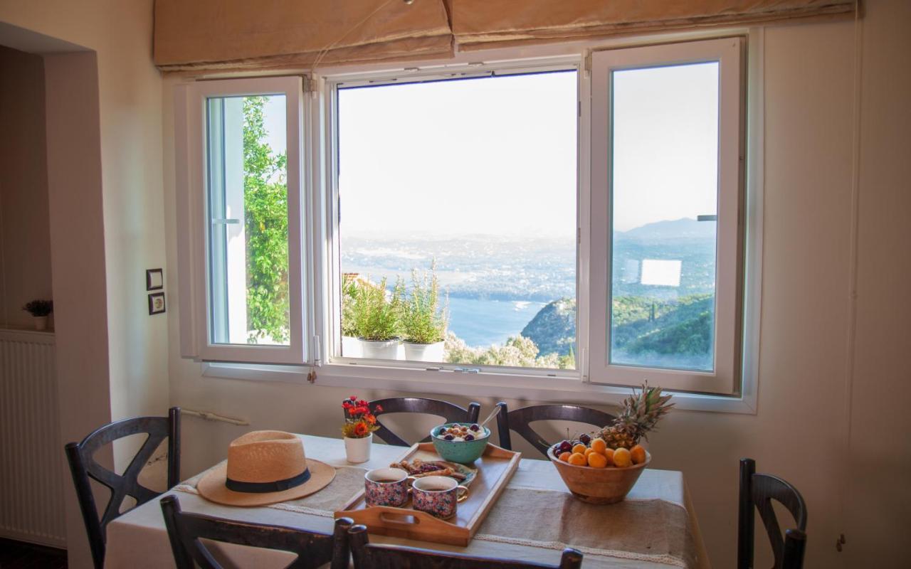 Lorantina Sea View Holiday House In Corfu - Near Barbati Beach Spartylas Luaran gambar