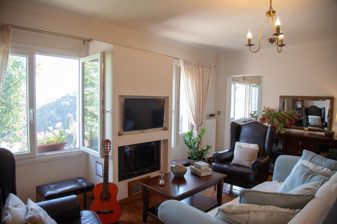 Lorantina Sea View Holiday House In Corfu - Near Barbati Beach Spartylas Luaran gambar