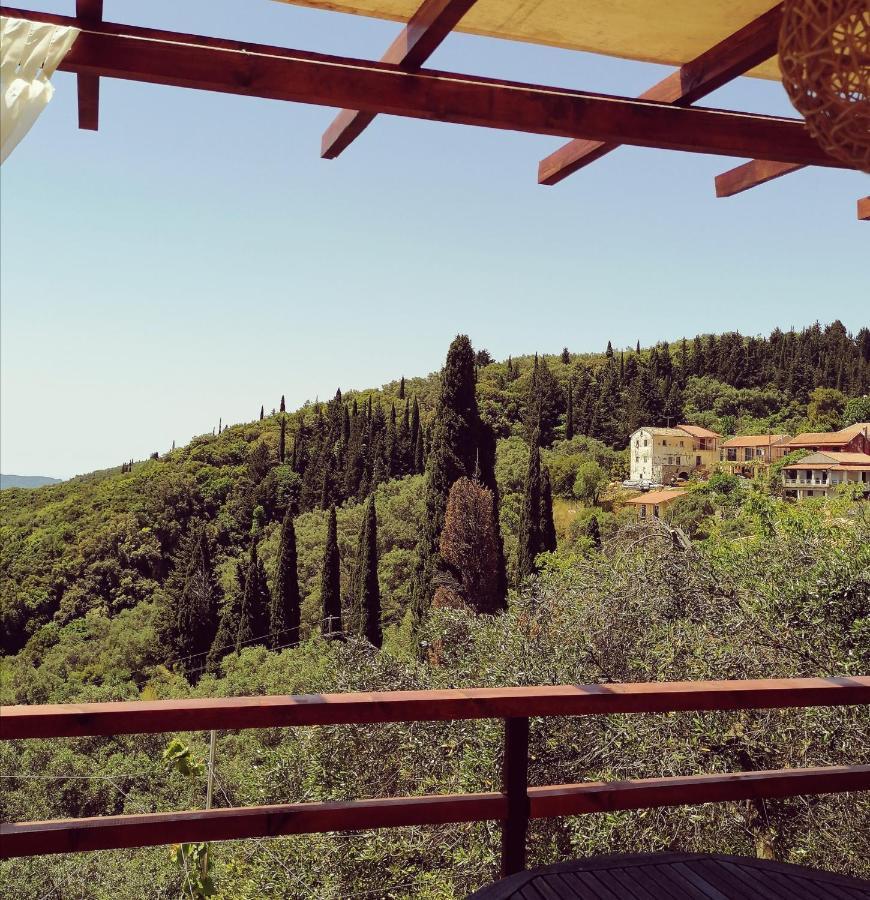 Lorantina Sea View Holiday House In Corfu - Near Barbati Beach Spartylas Luaran gambar