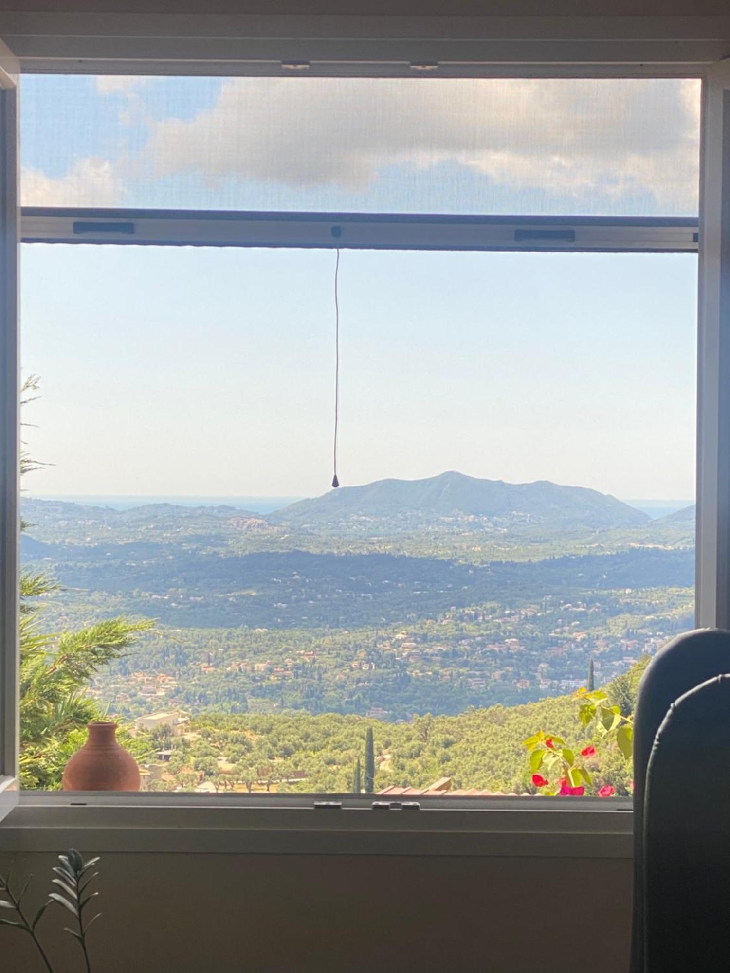 Lorantina Sea View Holiday House In Corfu - Near Barbati Beach Spartylas Luaran gambar